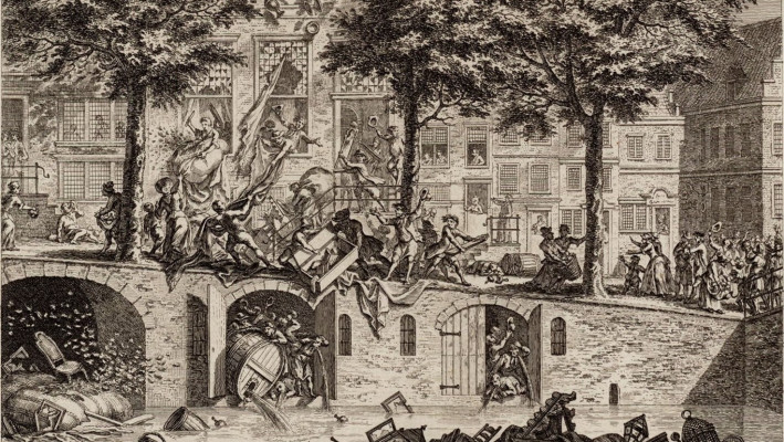 Oproeren in Amsterdam